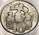 PRÓBA 10 zł 1965 Siedemset Lat Warszawy Syrenka CuNi MN