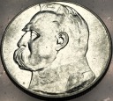 10 zł złotych 1935 Józef Piłsudski SREBRO