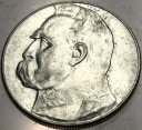 10 zł złotych 1936 Józef Piłsudski SREBRO