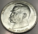 50000 zł 1988 Józef Piłsudski 70 rocznica odzyskania niepodległości SREBRO