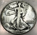 USA 1/2 dolara Half Dollar 1940 Bogini Wolności Walking Liberty SREBRO