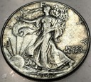 USA 1/2 dolara Half Dollar 1942 Bogini Wolności Walking Liberty SREBRO