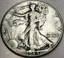 USA 1/2 dolara Half Dollar 1944 Bogini Wolności Walking Liberty SREBRO