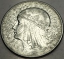 10 zł złotych 1932 Głowa Kobiety Polonia Jadwiga Babka SREBRO