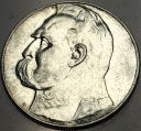 10 zł złotych 1937 Józef Piłsudski SREBRO