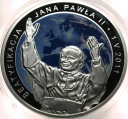 20 zł złotych 2011 Beatyfikacja Jana Pawła II SREBRO