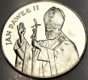 10000 zł złotych 1987 Jan Paweł II SREBRO
