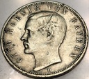 Niemcy 5 marek Funf Mark 1891 D Otto Bawaria Bayern SREBRO