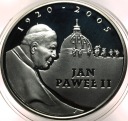 10 zł złotych 2005 Jan Paweł II 1920 2005 SREBRO (nr 2)