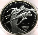 10 zł złotych 2010 Vancouver Igrzyska Olimpiada Reprezentacja SREBRO