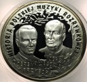 10 zł złotych 2011 Przybora Wasowski SREBRO OKRĄGŁA