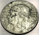 5 zł złotych 1933 Głowa Kobiety Polonia Jadwiga Babka SREBRO