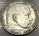 Niemcy 2 marki 1937 A Hindenburg SREBRO