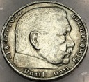 Niemcy 2 marki 1938 A Hindenburg SREBRO