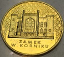 2 zł złote 1998 Zamek w Kórniku