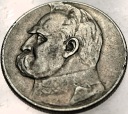 5 zł złotych 1935 Józef Piłsudski SREBRO (nr 1)