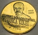 2 zł złote 1999 Ernest Malinowski kolej Peru