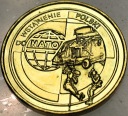 2 zł złote 1999 Wstąpienie Polski do NATO