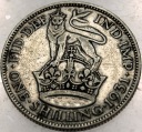 Anglia UK 1 szyling shilling 1931 Jerzy V George SREBRO