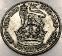 Anglia UK 1 szyling shilling 1932 Jerzy V George SREBRO