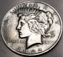 USA 1 dolar Peace dollar 1922 Dolar Pokoju SREBRO