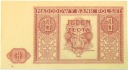 1946 1 zł banknot o nominale jeden złoty