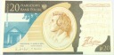 2009 20 zł złotych Fryderyk CHOPIN Szopen banknot kolekcjonerski NBP (nr 2)