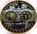 Wspólna Waluta Euro FRANCJA Republicue Francaise 40 mm SREBRO