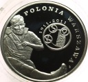 5 zł złotych 2011 Polonia Warszawa Polskie Kluby Piłkarskie SREBRO