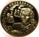 medal Wielcy Polacy - Eliza Orzeszkowa