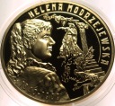 medal Wielcy Polacy - Helena Modrzejewska