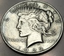 USA 1 dolar Peace dollar 1922 Dolar Pokoju SREBRO