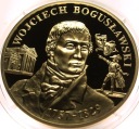 medal Wielcy Polacy - Wojciech Bogusławski