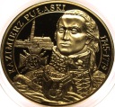 medal Wielcy Polacy - Zygmunt Pułaski