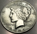 USA 1 dolar Peace dollar 1923 Dolar Pokoju SREBRO