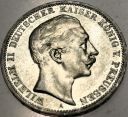 Niemcy 3 marki 1908 A Prusy Wilhelm II SREBRO
