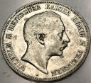 Niemcy 5 marek 1894 A Prusy Wilhelm II SREBRO