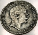 Niemcy 5 marek 1903 A Prusy Wilhelm II SREBRO