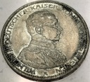 Niemcy 5 marek 1914 A Prusy Wilhelm II SREBRO