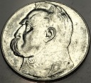 10 zł złotych 1936 Józef Piłsudski SREBRO