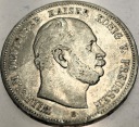 Niemcy 5 marek 1876 A Prusy Wilhelm SREBRO