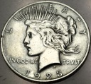 USA 1 dolar Peace dollar 1923 Dolar Pokoju SREBRO