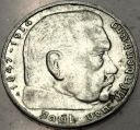 Niemcy 2 marki 1939 A Hindenburg SREBRO