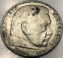 Niemcy 5 marek 1935 A Hindenburg SREBRO