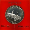 PRÓBA 100 zł 1975 Zamek Królewski w Warszawie SREBRO