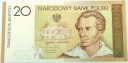 2009 20 zł złotych Juliusz Słowacki banknot kolekcjonerski (nr 2)