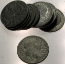 LOT zestaw 10x 2 zł złote Głowa Kobiety Polonia Jadwiga Babka SREBRO (nr 1)