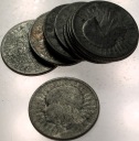 LOT zestaw 10x 2 zł złote Głowa Kobiety Polonia Jadwiga Babka SREBRO (nr 2)