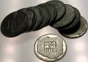 LOT zestaw 10 x 200 zł 1974 XXX lat PRL SREBRO