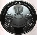 10 zł złotych 2024 OSTRA BRAMA 80 rocznica operacji Armii Krajowej SREBRO